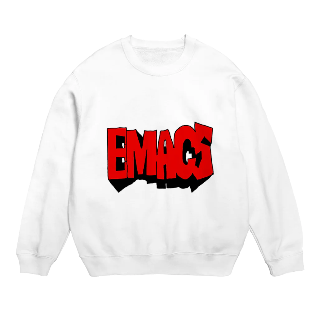 株式会社スガノワークスのemacs - イーマックス - Crew Neck Sweatshirt