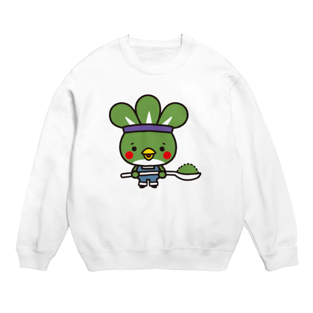 naturalskywayの粉どり君 Crew Neck Sweatshirt