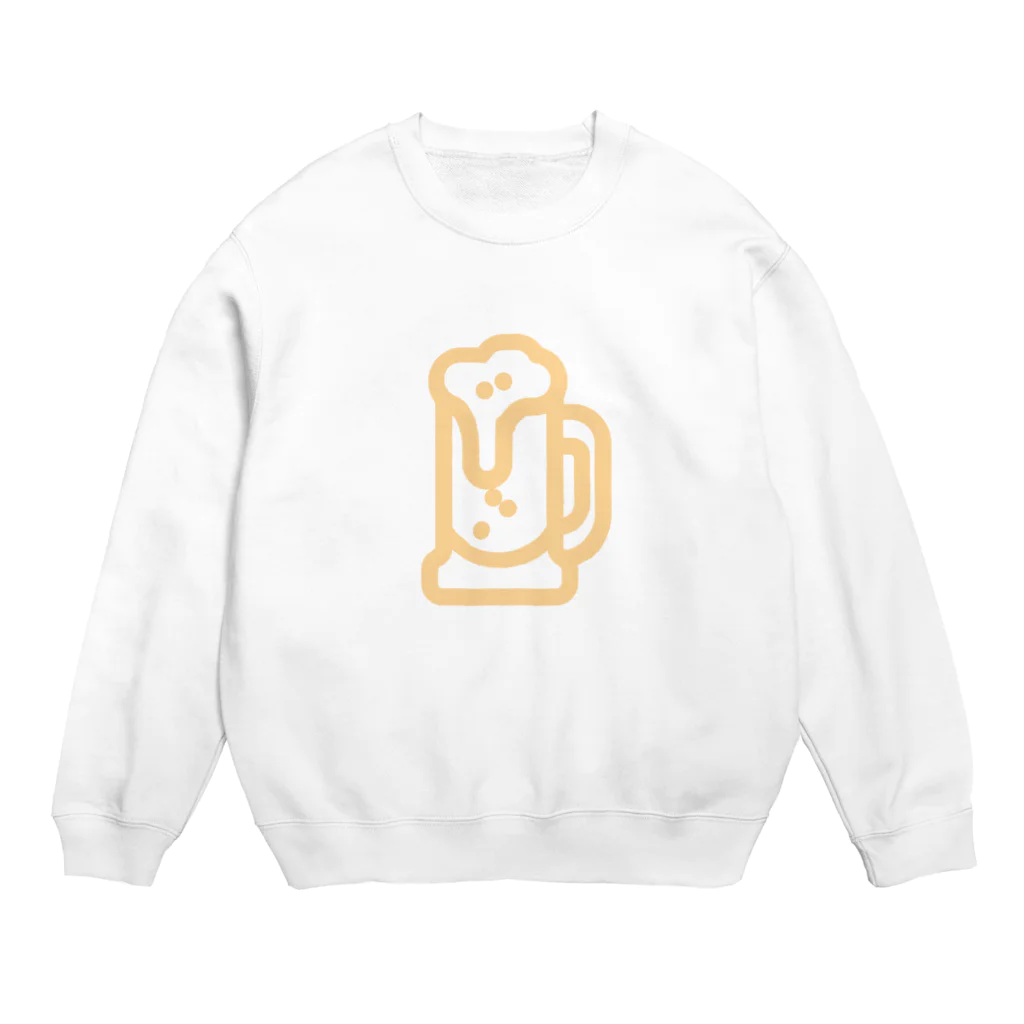 さとうの乾杯のビール Crew Neck Sweatshirt