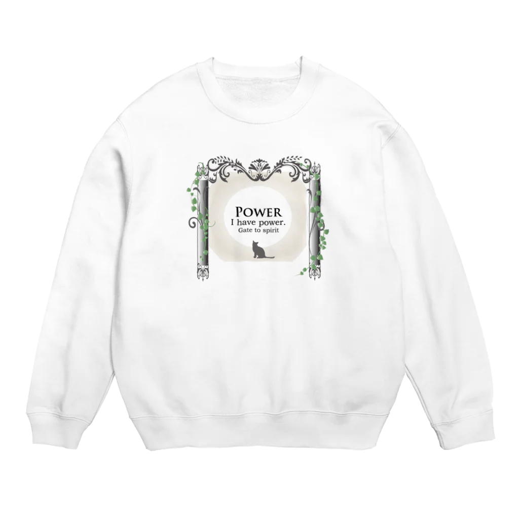 Bluecatの力が出るパワーＴシャツ Crew Neck Sweatshirt