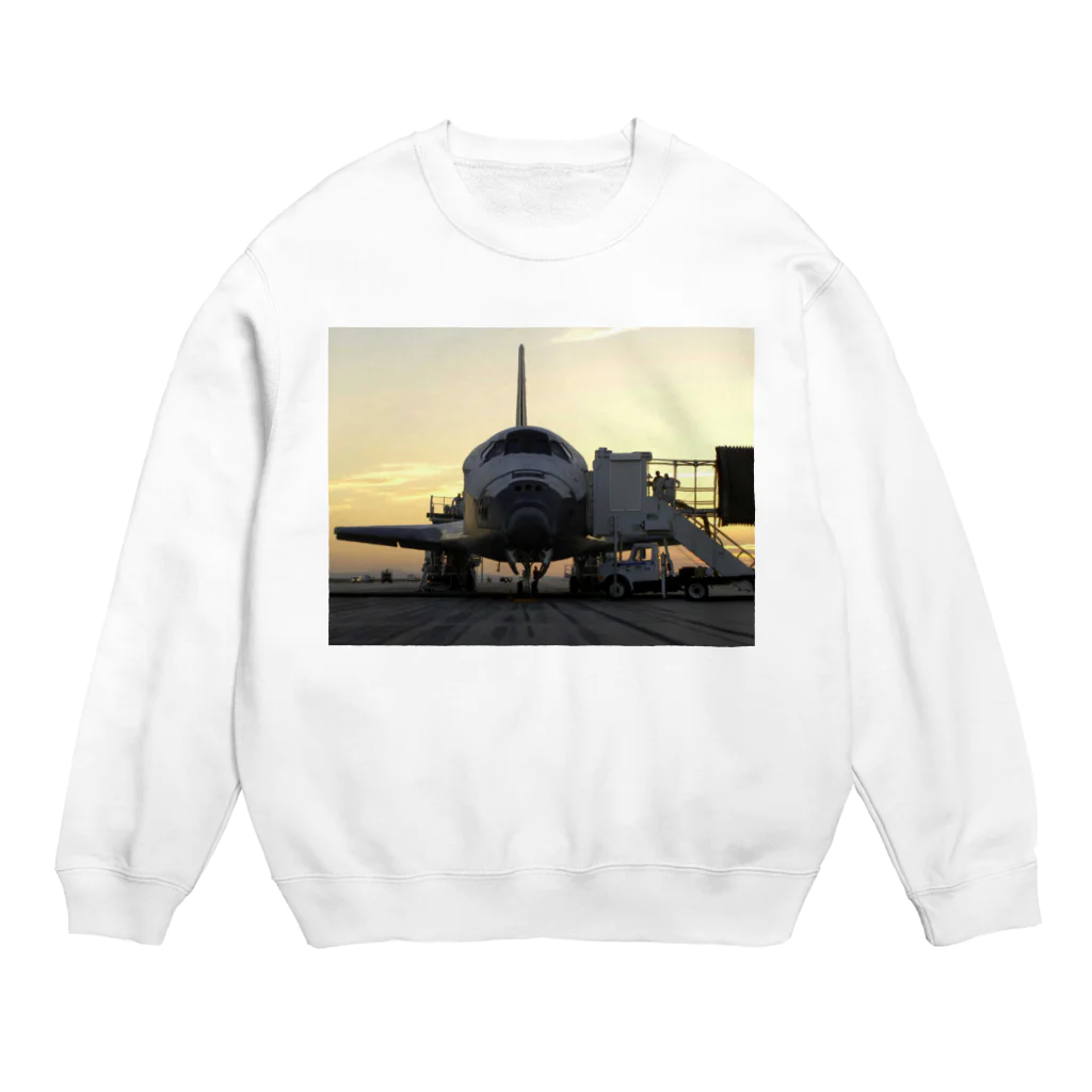 AAAstarsのDiscovery_mission_completed_スペースシャトル Crew Neck Sweatshirt