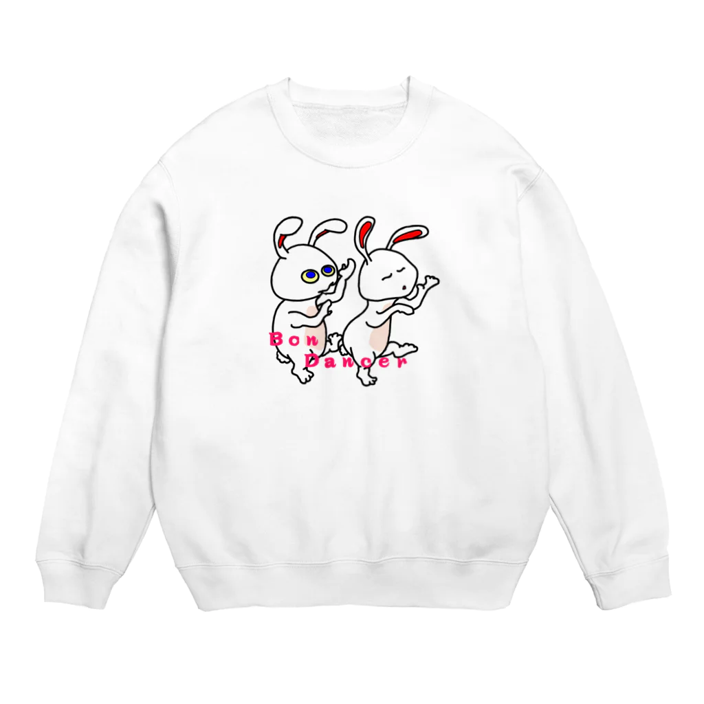 tororomuseumの盆踊りダンサー Crew Neck Sweatshirt