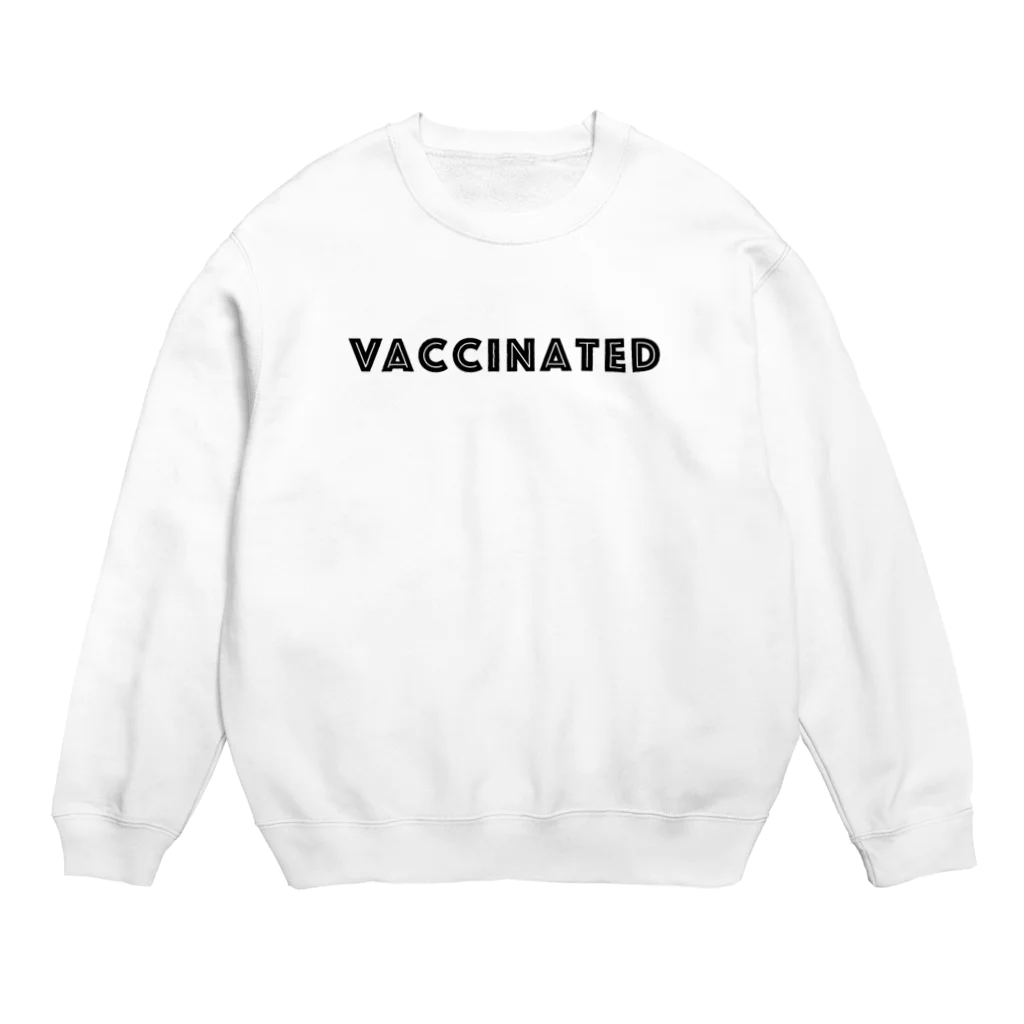 mincora.のワクチン接種済 VACCINATED　- black ver. 01 - スウェット