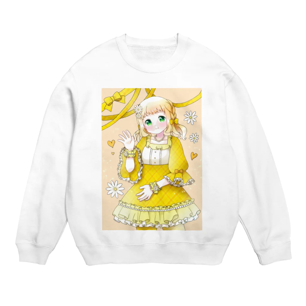 かわいいもののおみせ　いそぎんちゃくの🌼 Crew Neck Sweatshirt