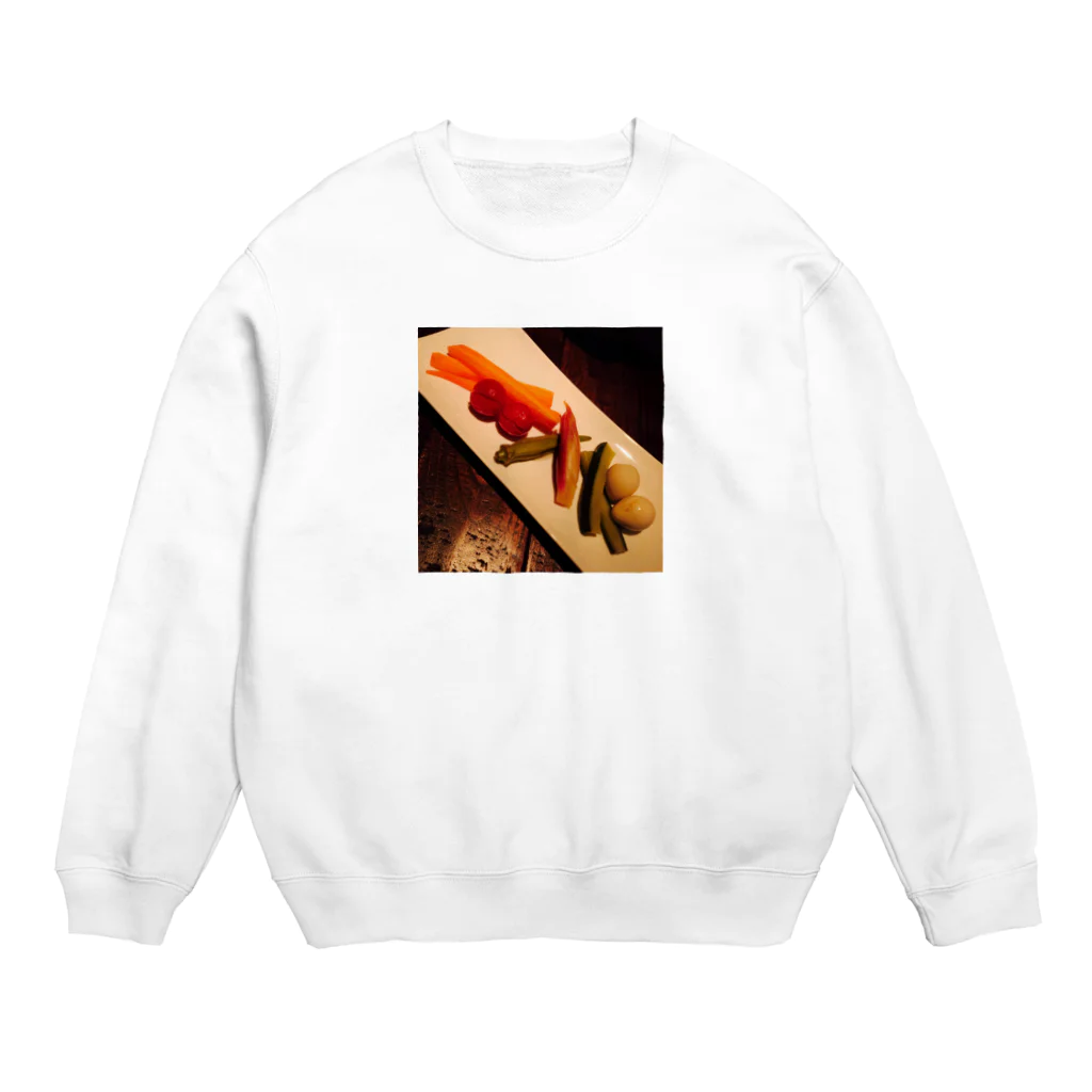 田中メンヘラまおのおおお Crew Neck Sweatshirt