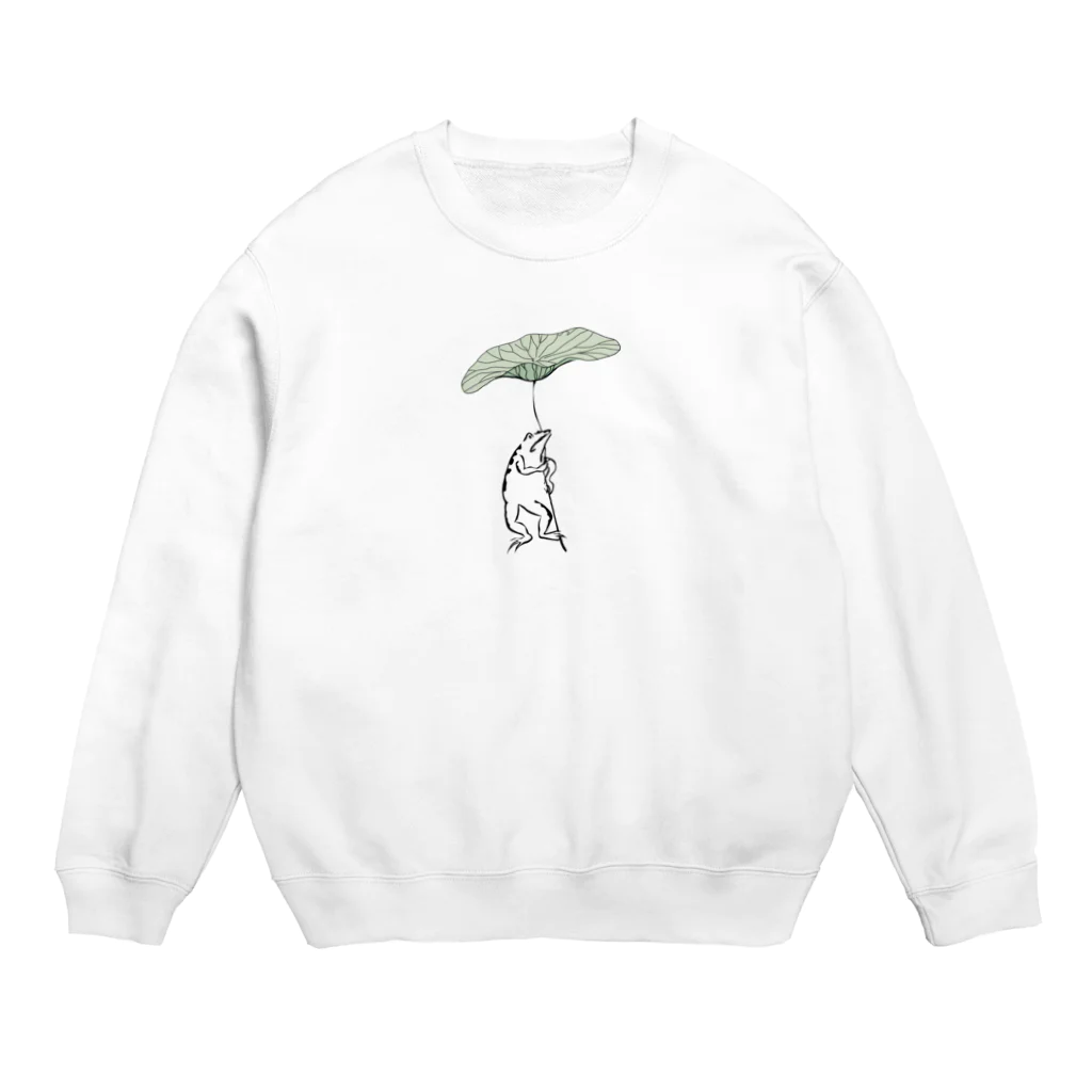 INIの鳥獣戯画カエル１ Crew Neck Sweatshirt