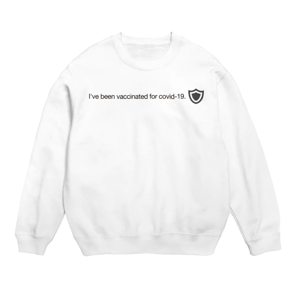 GREEDのコロナワクチン打ちました Crew Neck Sweatshirt