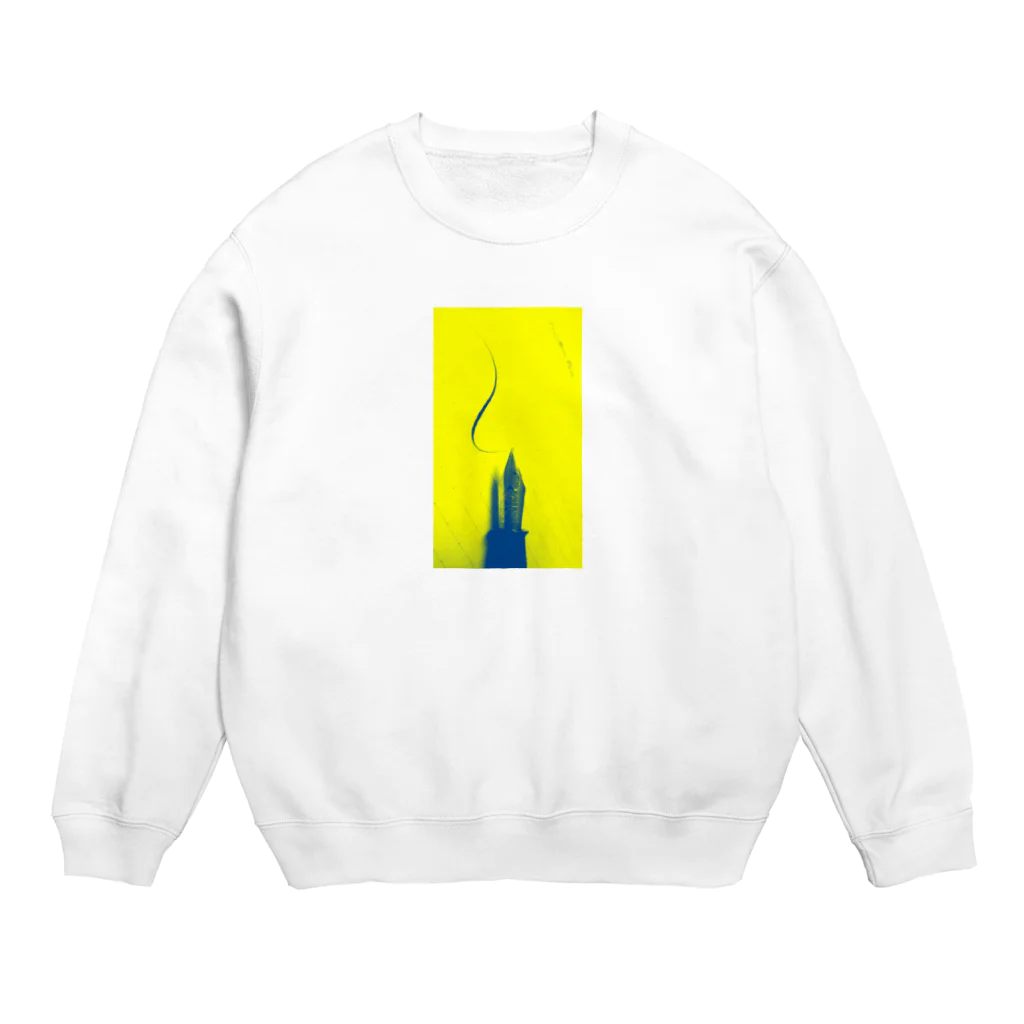 川窪万年筆店のペン先 Crew Neck Sweatshirt