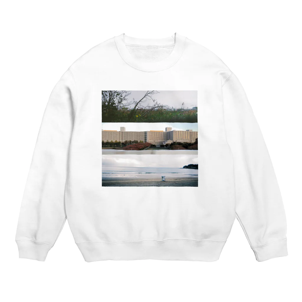 imasaraaaaの景色のパーカー Crew Neck Sweatshirt