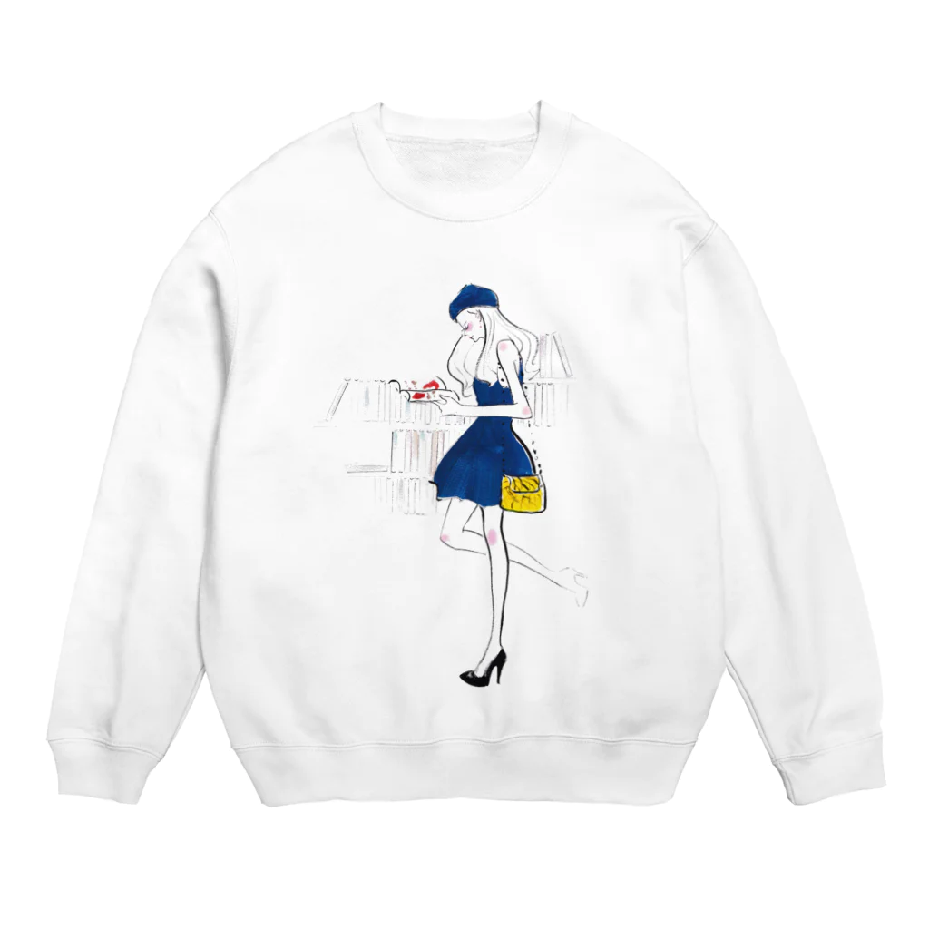 Jojo Yan | A Fashion Illustratorのこの本が好き Crew Neck Sweatshirt