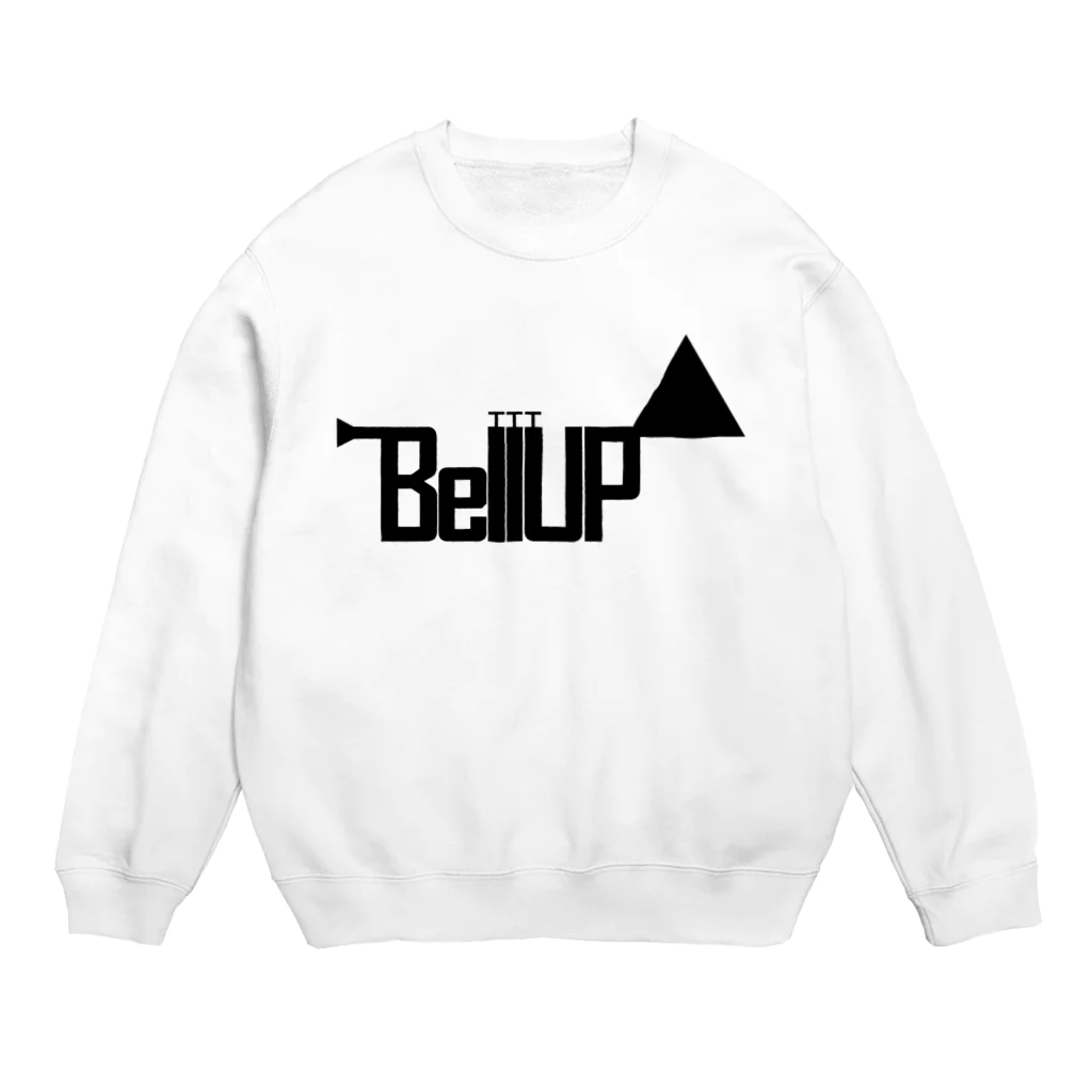 mosmos storeのBellUP -black- Crew Neck Sweatshirt