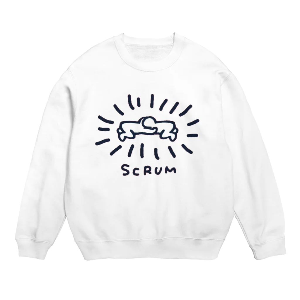 heidi1203のスクラム Crew Neck Sweatshirt