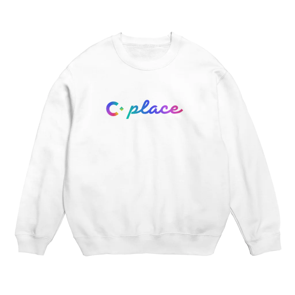 C-placeのC-place ロゴ  Crew Neck Sweatshirt