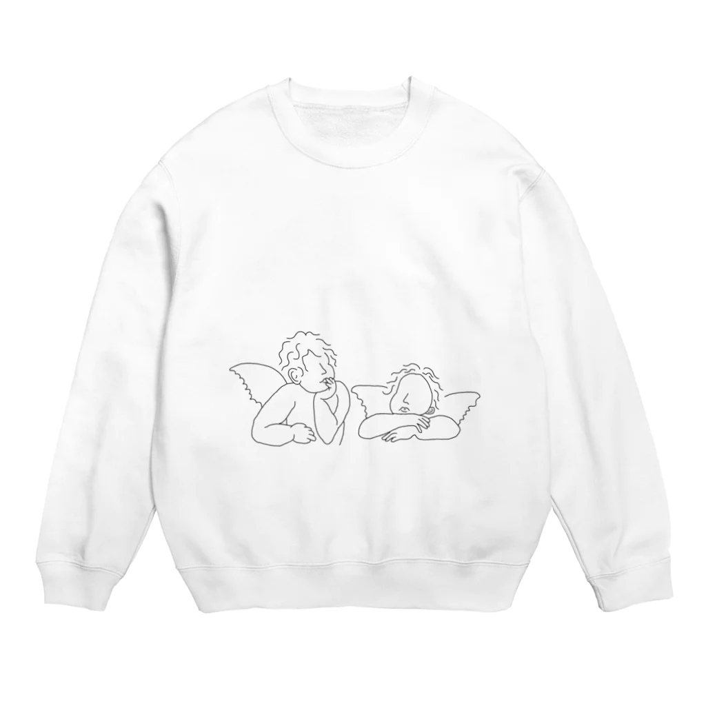 meMEmeのサイゼのやつ Crew Neck Sweatshirt