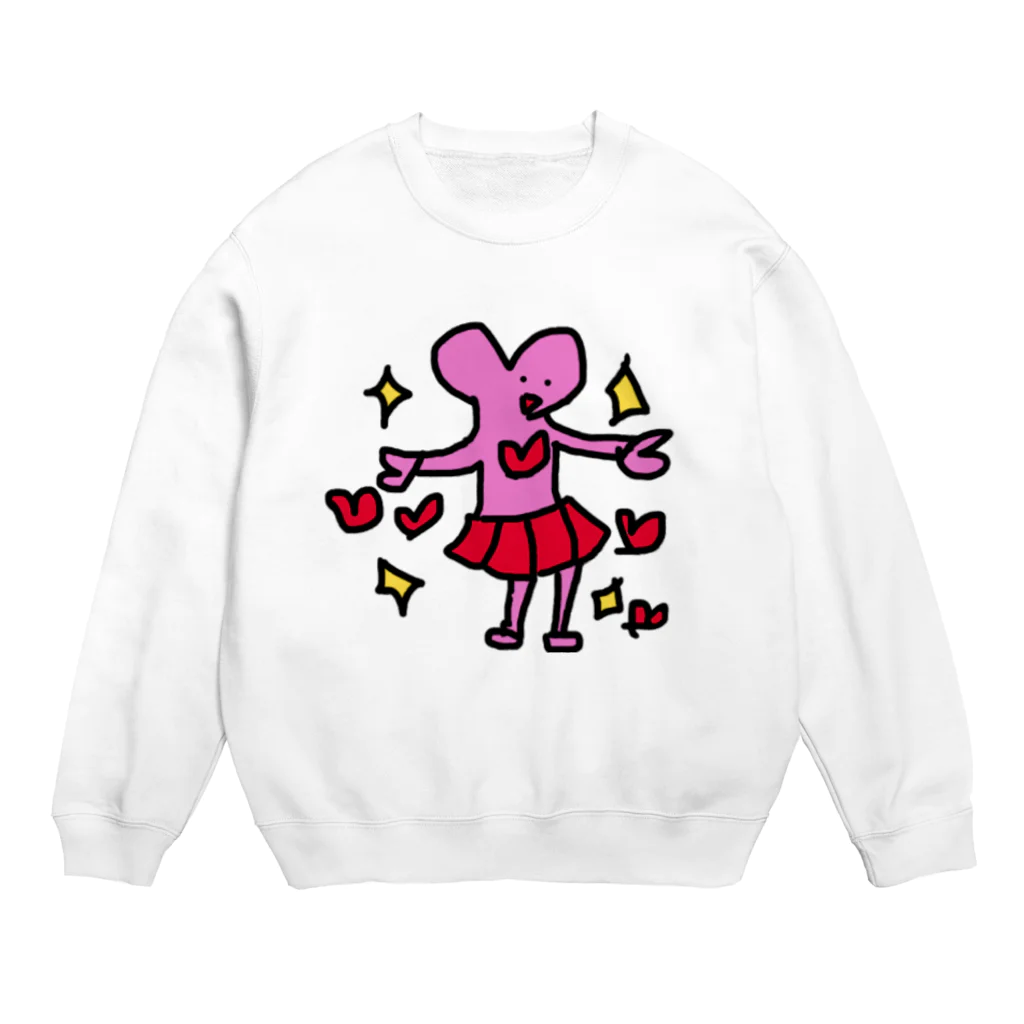 heartchan美術館のフィーバーハートchan💓✨ Crew Neck Sweatshirt