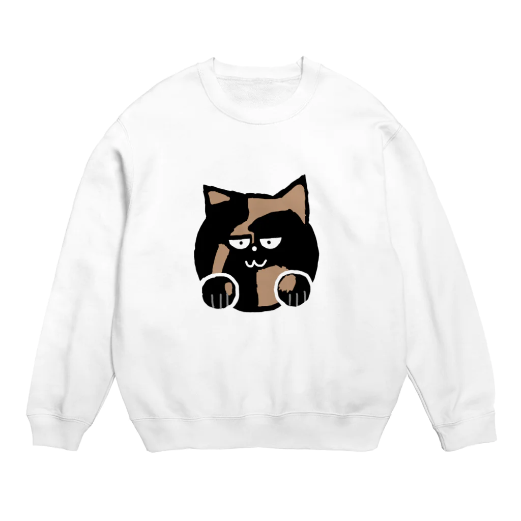 サビ猫azunekoのおうちのサビ猫のazuneko(あずねこ) Crew Neck Sweatshirt