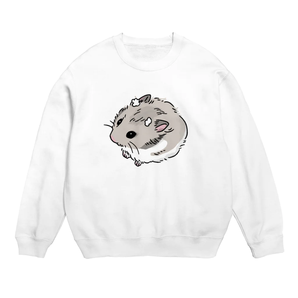 ハムスターのレイちゃんのハムスターのレイちゃん Crew Neck Sweatshirt