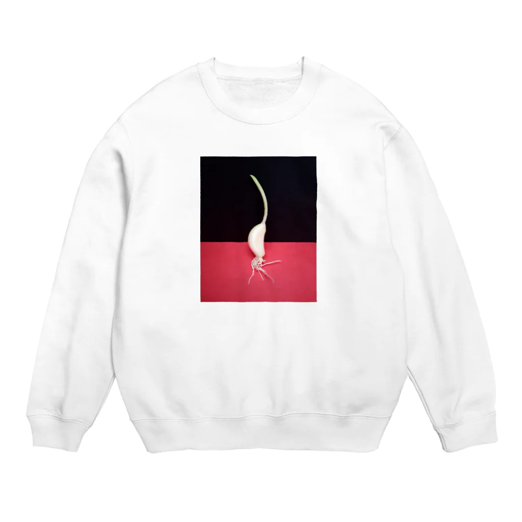 紅クラゲの自立ニンニク Crew Neck Sweatshirt