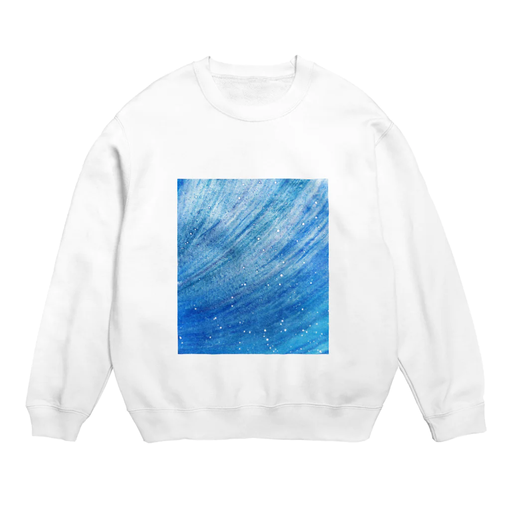 LUCENT LIFEの宇宙の風 / Space Wind Crew Neck Sweatshirt