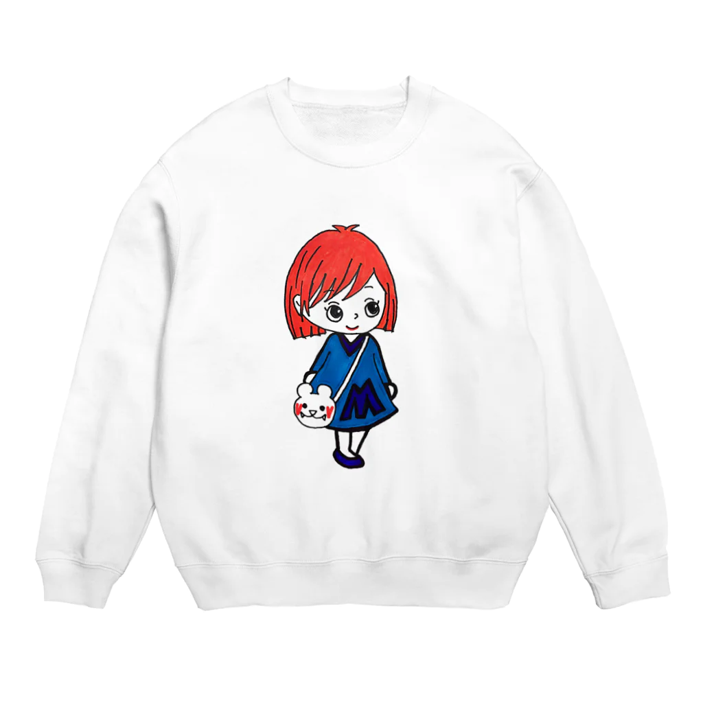 MAAMI(まあみ)のまあみちゃんシリーズ Crew Neck Sweatshirt