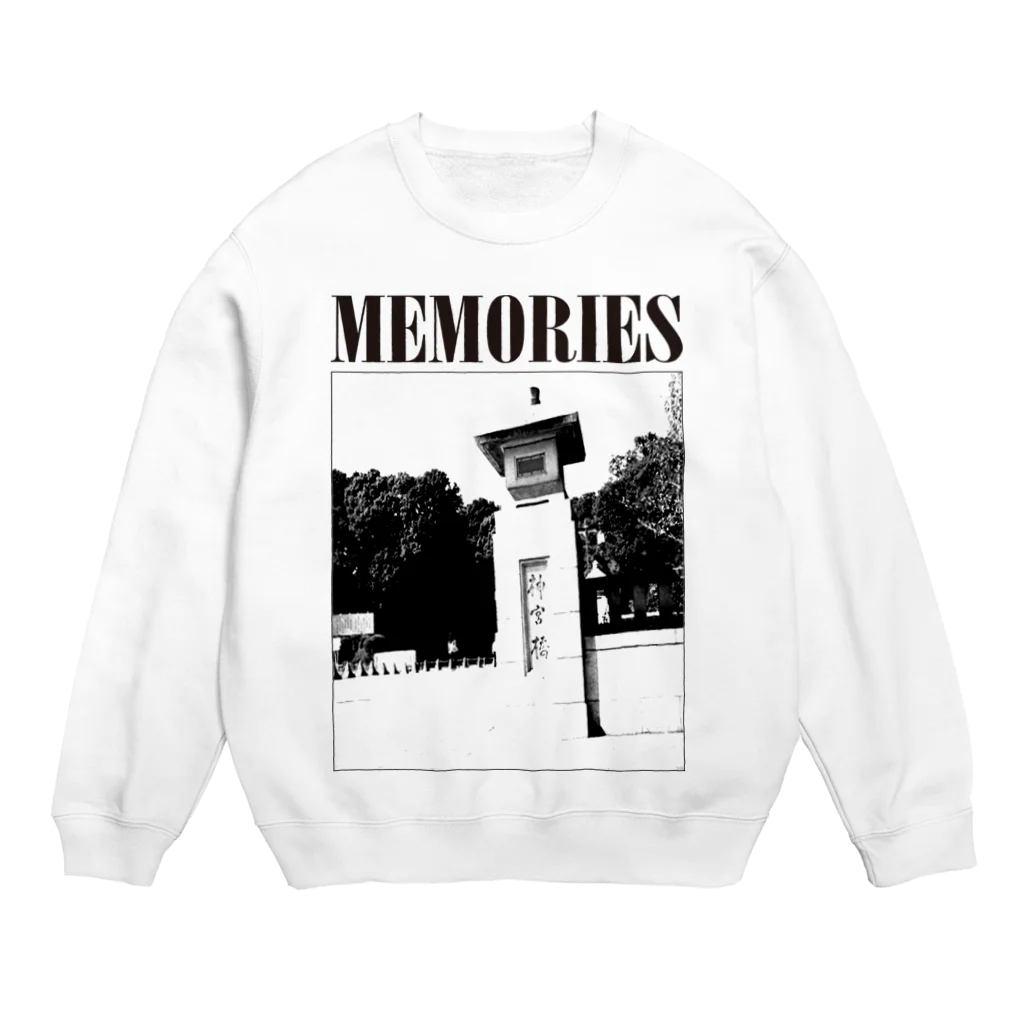 eins zwei drei vierの90年代ヴィジュアル系インスパイアグッズ・・・あの橋・・・† Crew Neck Sweatshirt