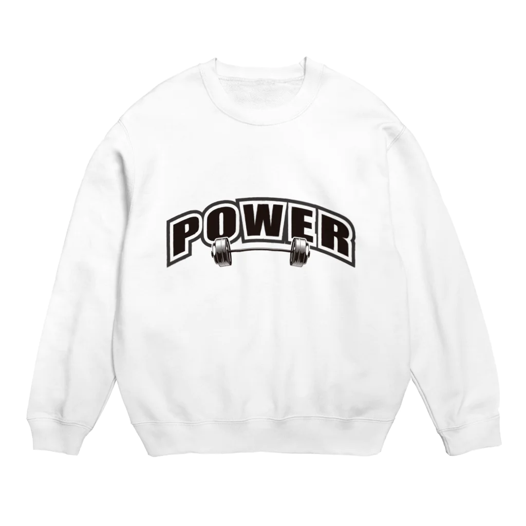 グラフィンのPROTEIN プロテイン ブラック Crew Neck Sweatshirt