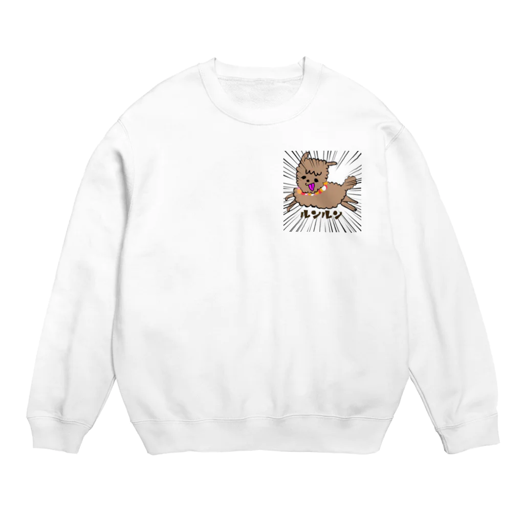 chuyan3455の羊カットルンルン Crew Neck Sweatshirt