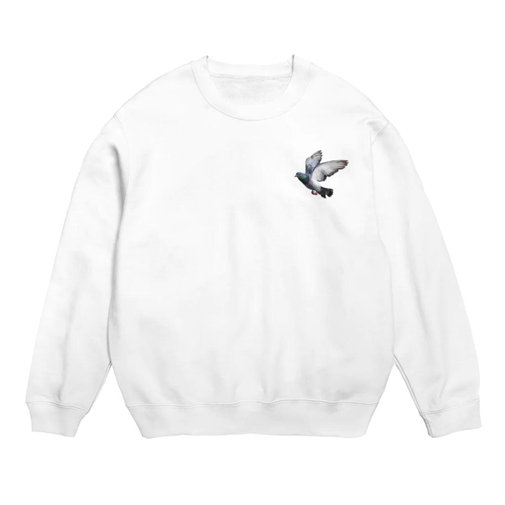 ねこぱじゃまんの平和の象徴 Crew Neck Sweatshirt