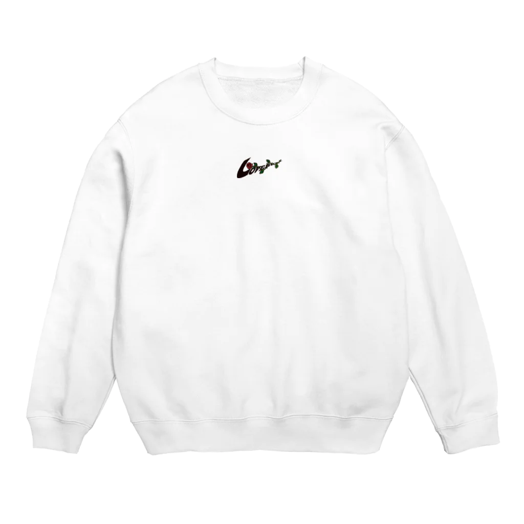 ラブバズの"LOVEBUZZ"REDROSE/BLK/MINI Crew Neck Sweatshirt