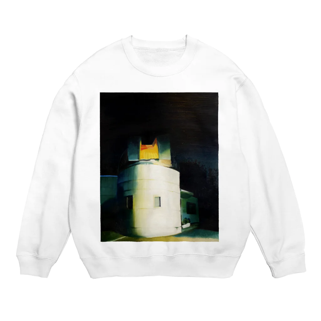 comme des léspaceのどっかの天文台 Crew Neck Sweatshirt