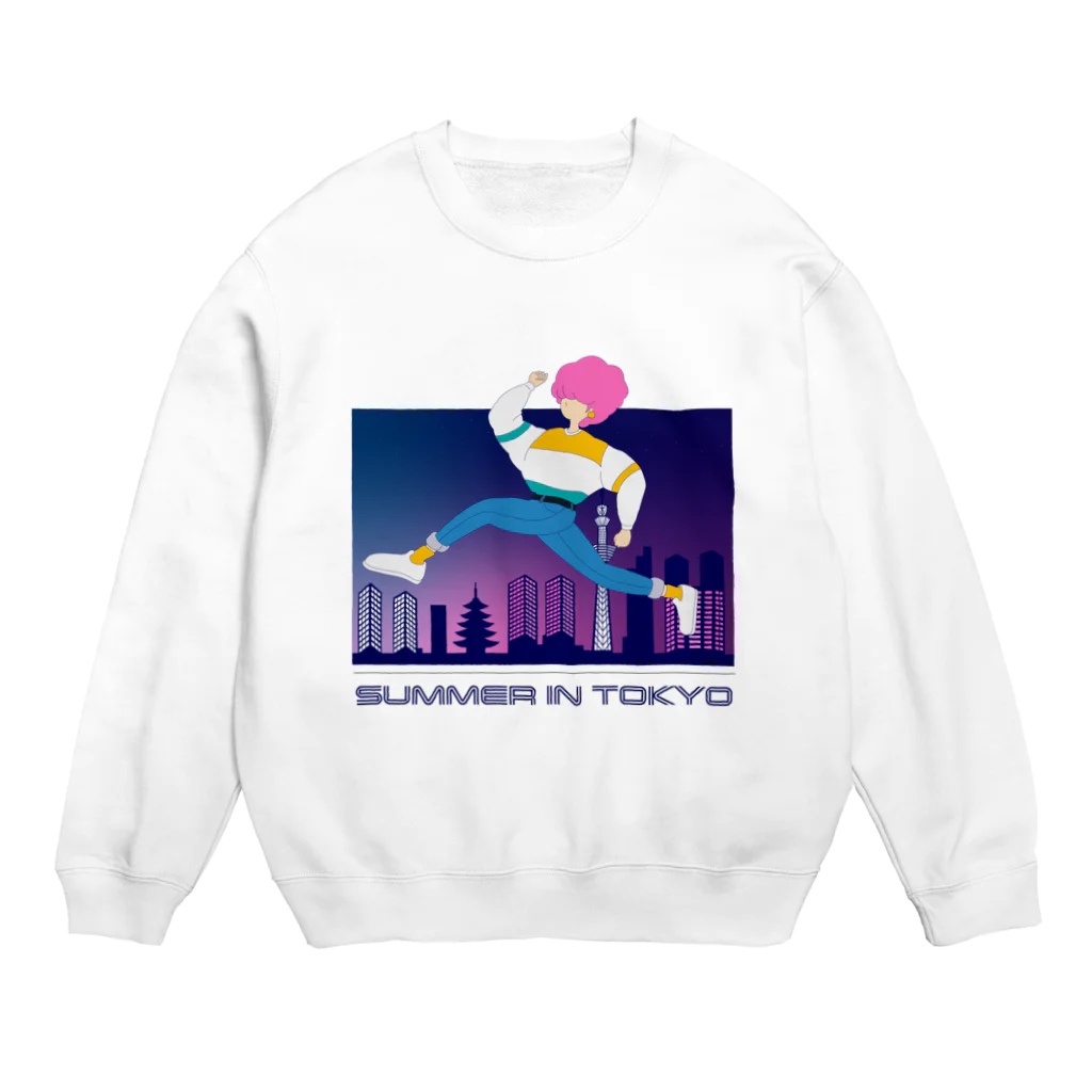 SUMMERのSUMMER IN TOKYO Night ver Crew Neck Sweatshirt