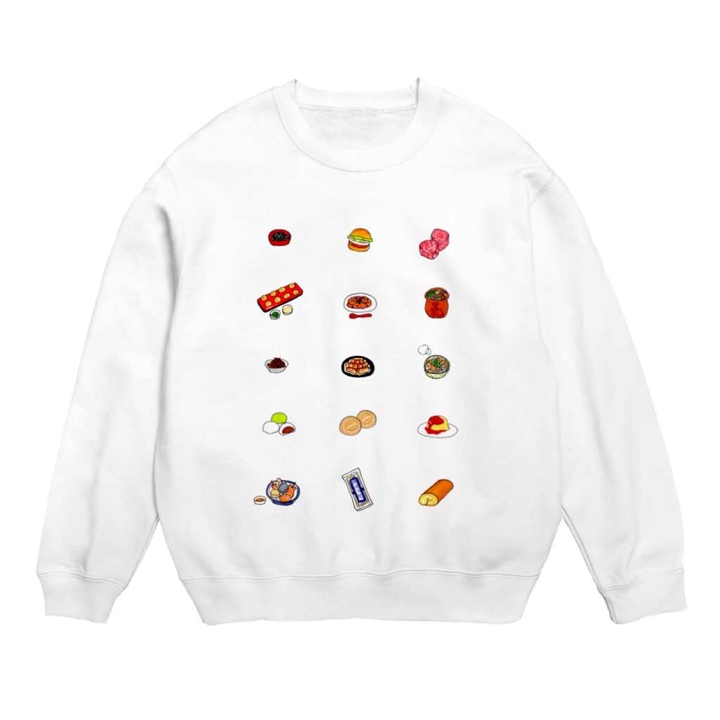 yu-popの兵庫名物 Crew Neck Sweatshirt