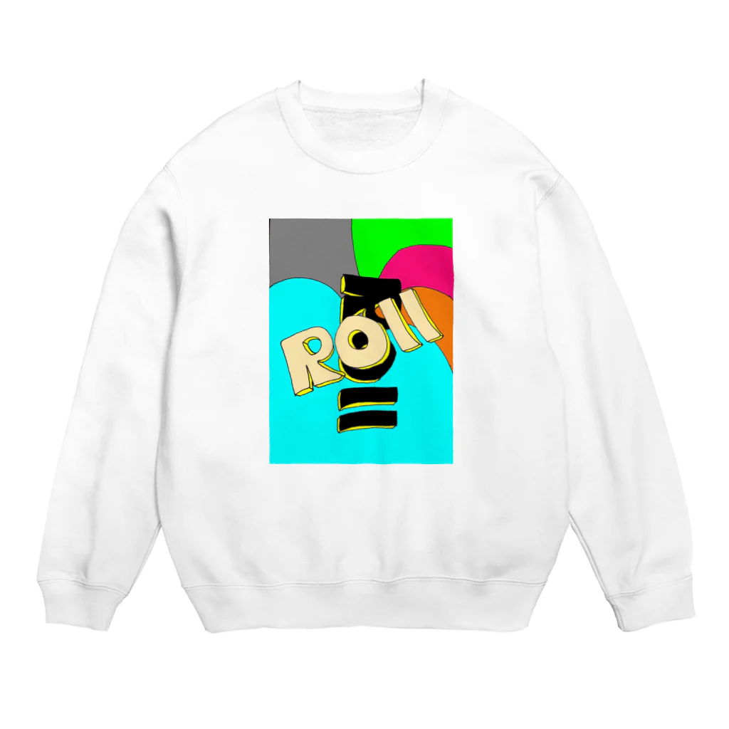 ジャイアントパンダのROCKも好き! Crew Neck Sweatshirt