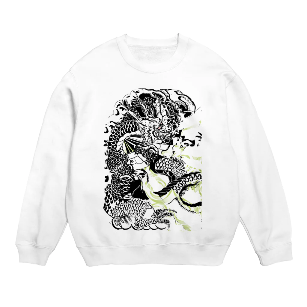 SO-yanの龍と風 Crew Neck Sweatshirt