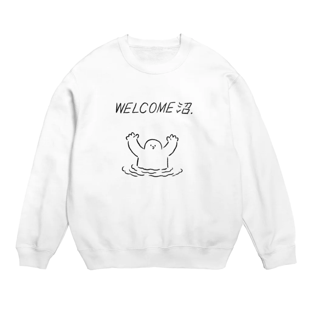 みぞぐちともやのWELCOME沼 Crew Neck Sweatshirt