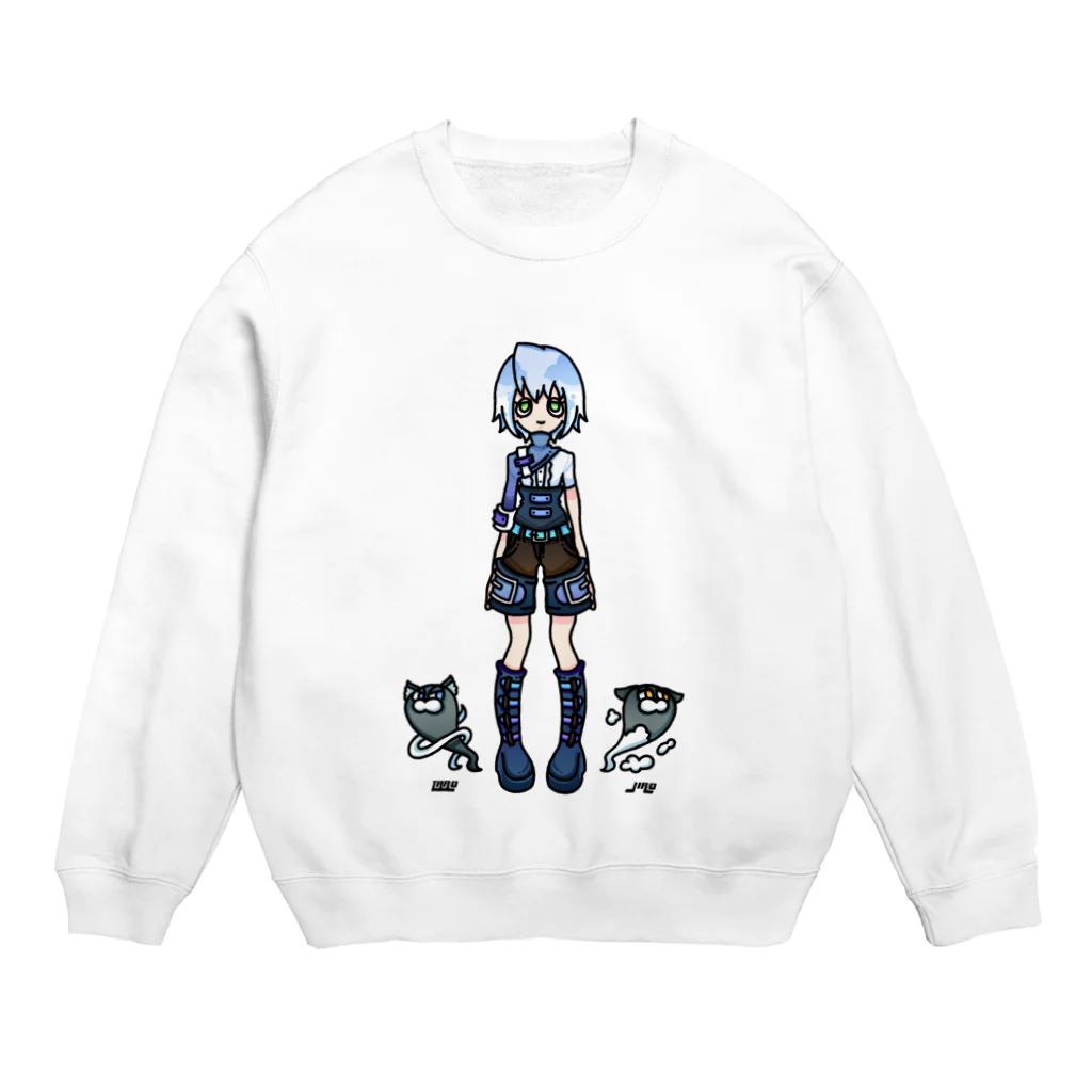 re*raのre*raちゃん Crew Neck Sweatshirt