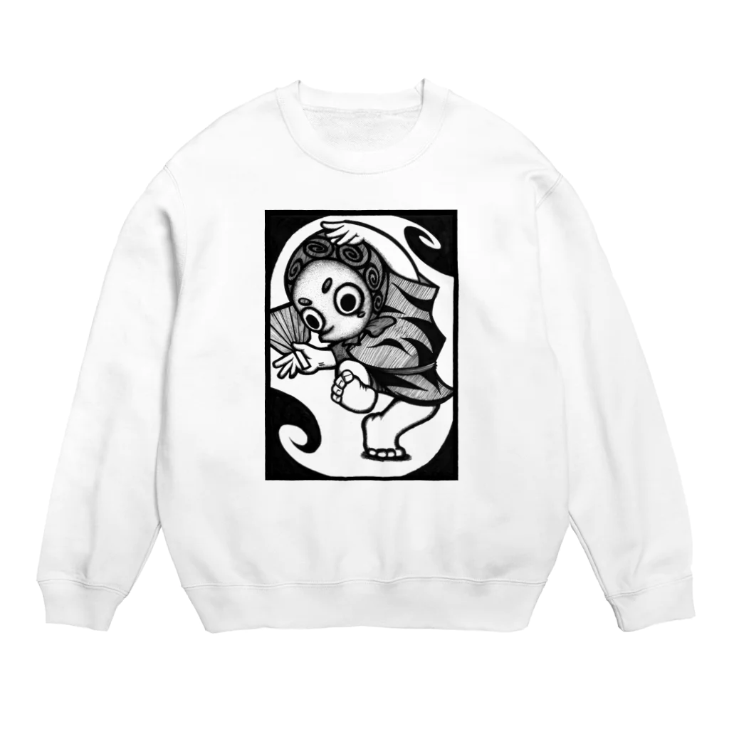 ワノハ -WANOHA-のひょっとこ Crew Neck Sweatshirt