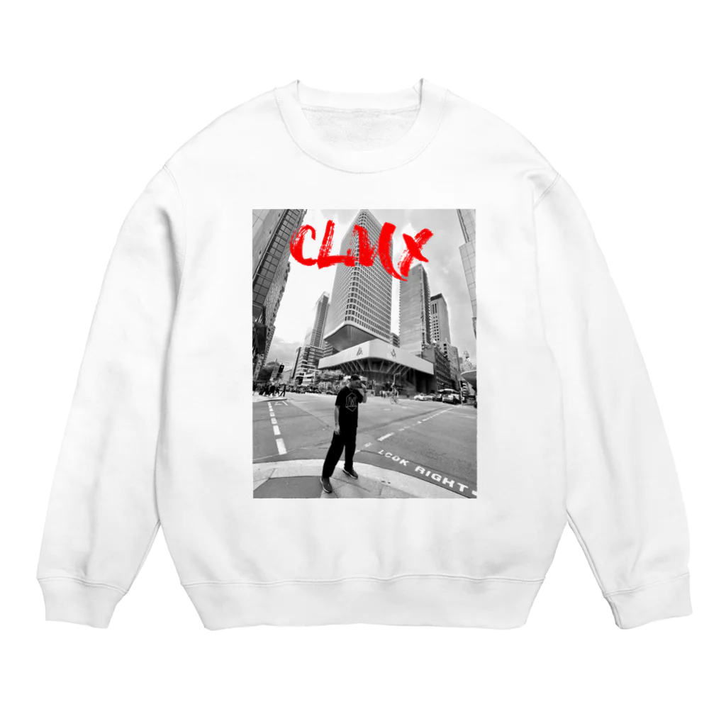 CLMX GOODS "2024"の"Monochrome" CLMX T-shirts Crew Neck Sweatshirt