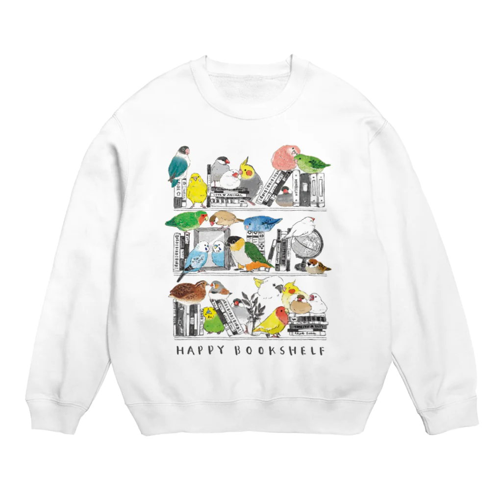 monbulanのしあわせの本棚 Crew Neck Sweatshirt