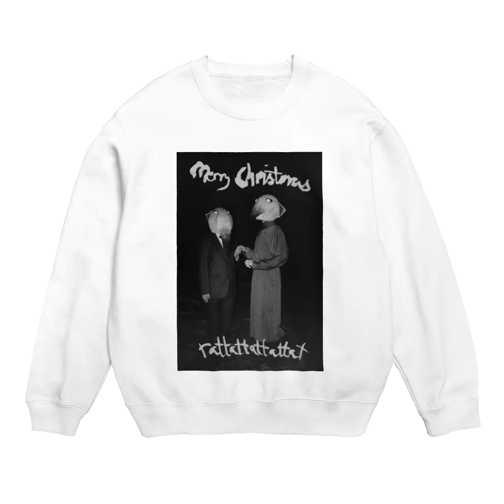 Merry Christmas ShopのRattattattattat Crew Neck Sweatshirt