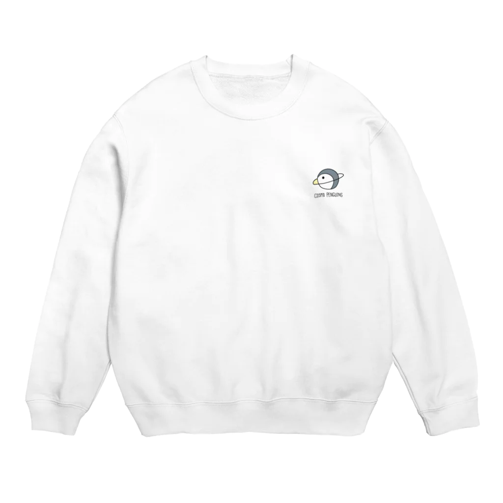 ユイの研究室のコスモペンギン Crew Neck Sweatshirt