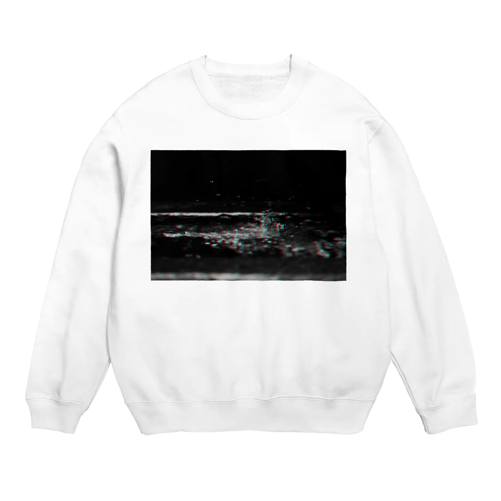 しょうちゃん@117.2kgのグリッジノイズドロップ Crew Neck Sweatshirt