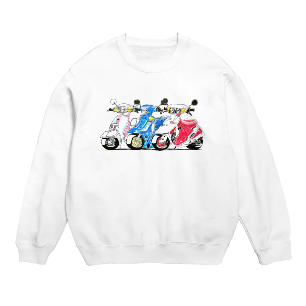 ボウズの原付ズ Crew Neck Sweatshirt