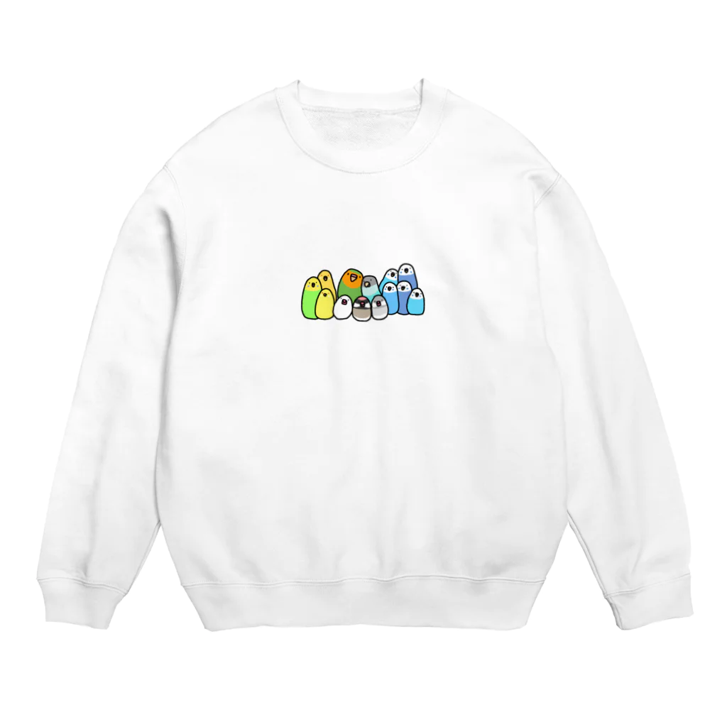 コッドの家の鳥たち Crew Neck Sweatshirt