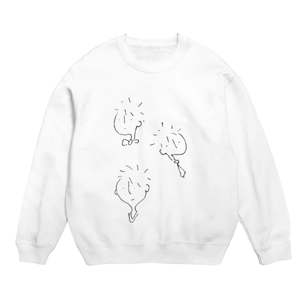 YUe@フェレットグッズ販売所のonazihito Crew Neck Sweatshirt