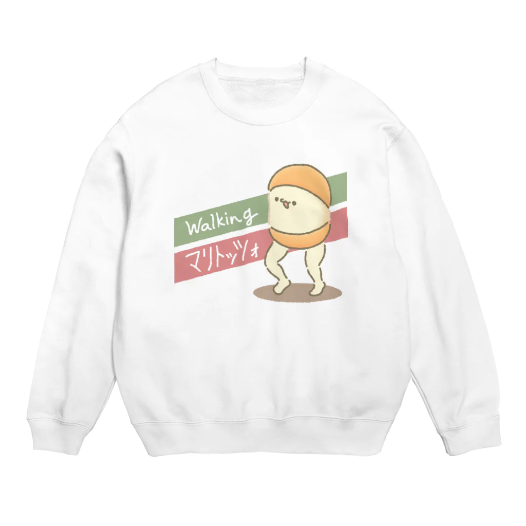 ぞるぞんごーらの怪奇！歩くマリトッツォ! Crew Neck Sweatshirt