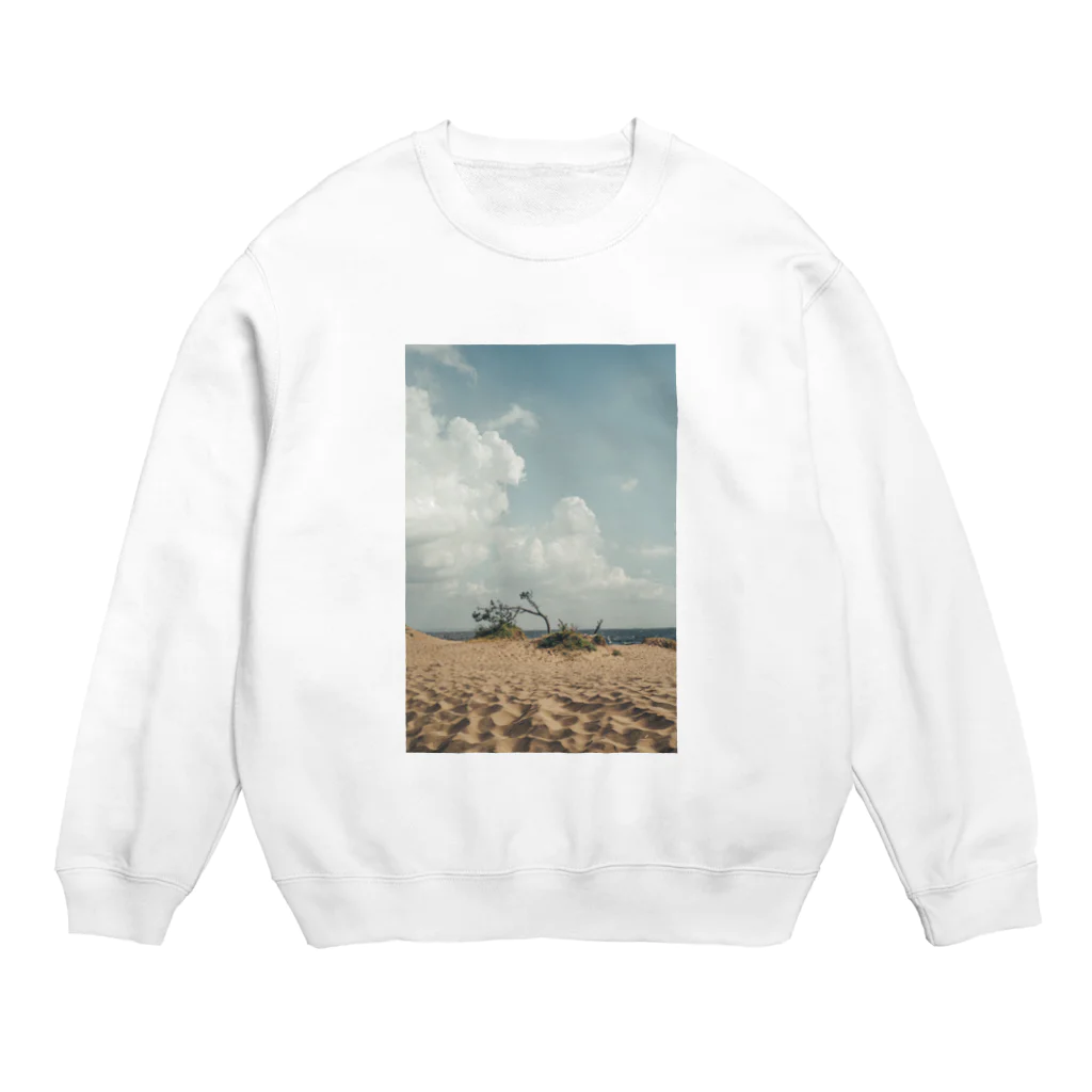 日常の一コマの海 Crew Neck Sweatshirt