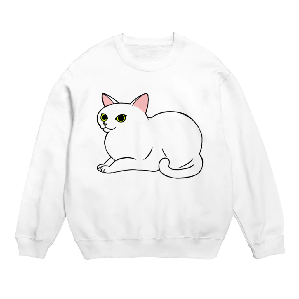 ねこの巣の猫 Crew Neck Sweatshirt