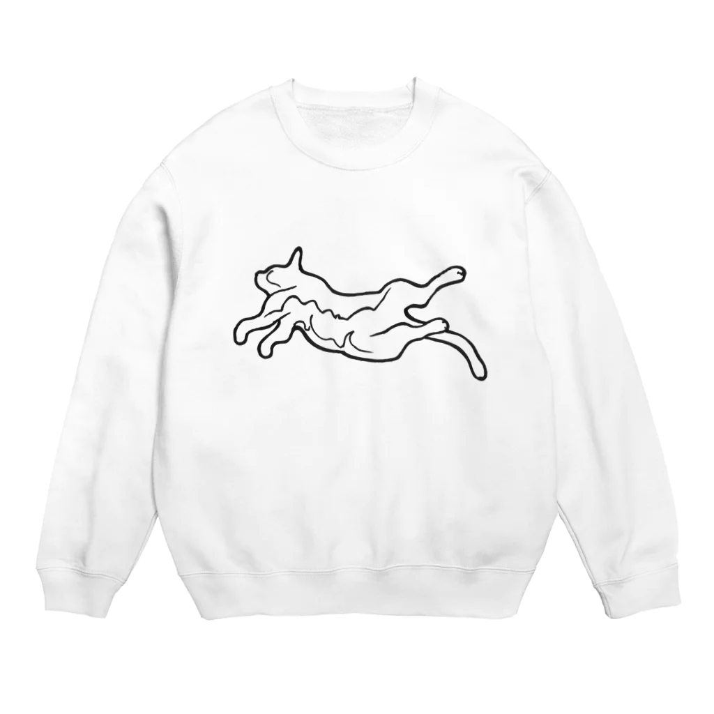 GYOGA猫の猫 Crew Neck Sweatshirt