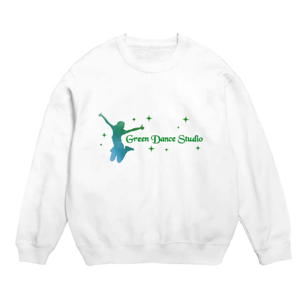 gunjho'sgalleryのグリーンダンススタジオ Crew Neck Sweatshirt